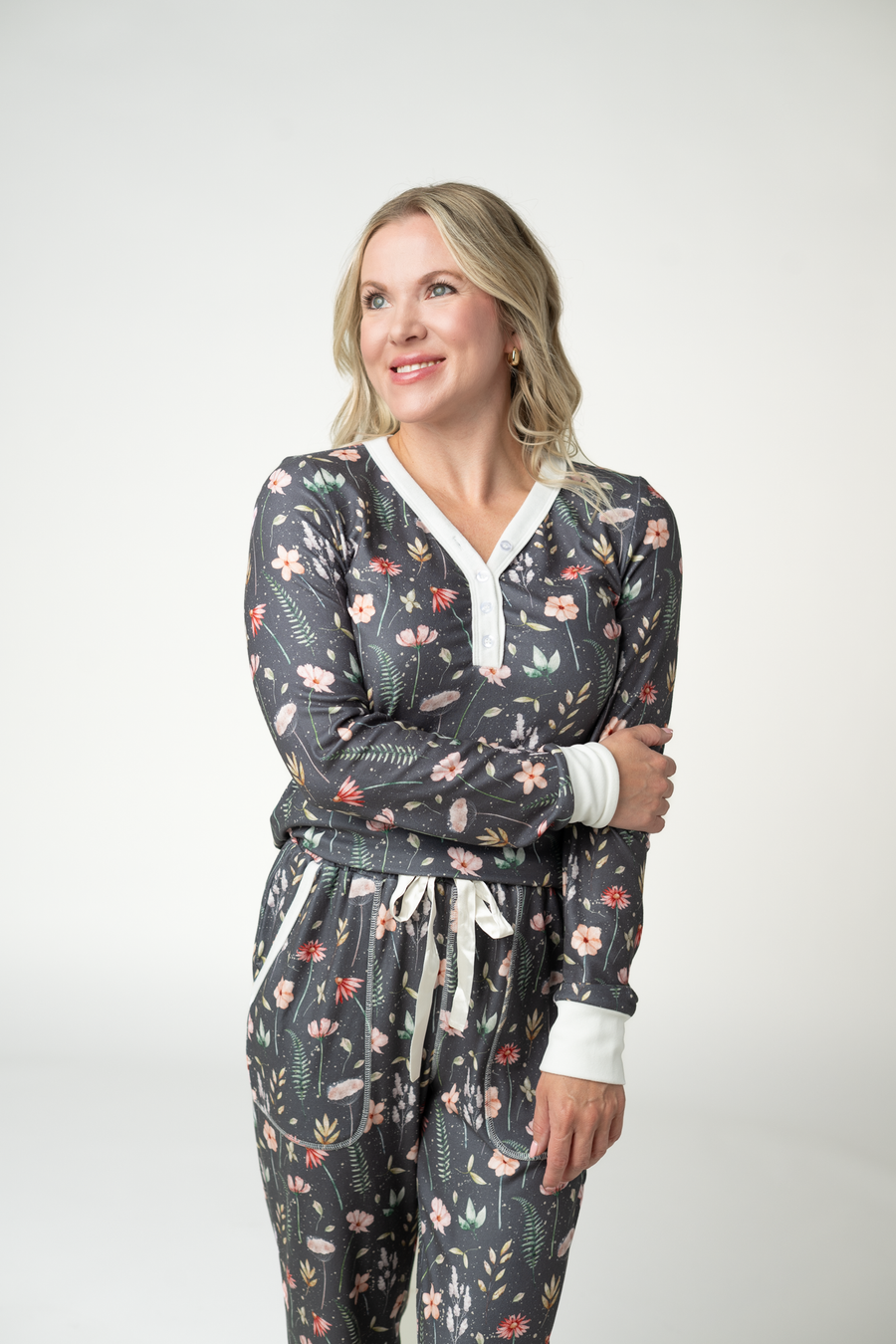 WAREHOUSE ONLY Cozy Pajama Set - Wildflower Meadow