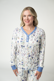 WAREHOUSE ONLY Cozy Pajama Set - Olive Meadow