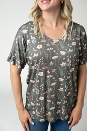WAREHOUSE ONLY Chloe Cozy Top - Wildflower Meadow