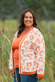 WAREHOUSE ONLY Pumpkins Pocket Cardigan