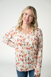 WAREHOUSE ONLY Larissa Long Sleeve - Autumn Watercolor