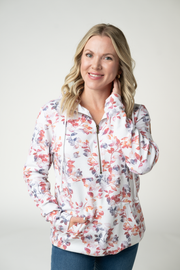 WAREHOUSE ONLY HalfZip Hoodie - Autumn Watercolor