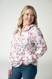 WAREHOUSE ONLY HalfZip Hoodie - Autumn Watercolor