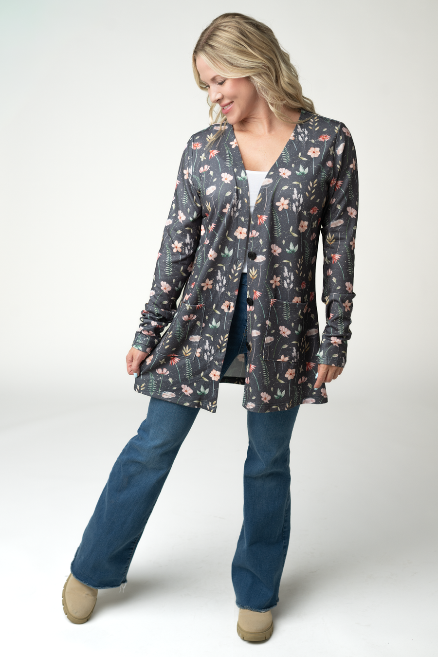 WAREHOUSE ONLY Cori Cardigan - Wildflower Meadow