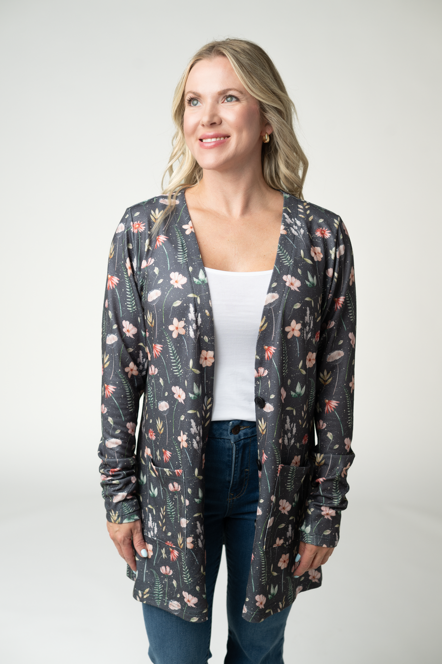 WAREHOUSE ONLY Cori Cardigan - Wildflower Meadow
