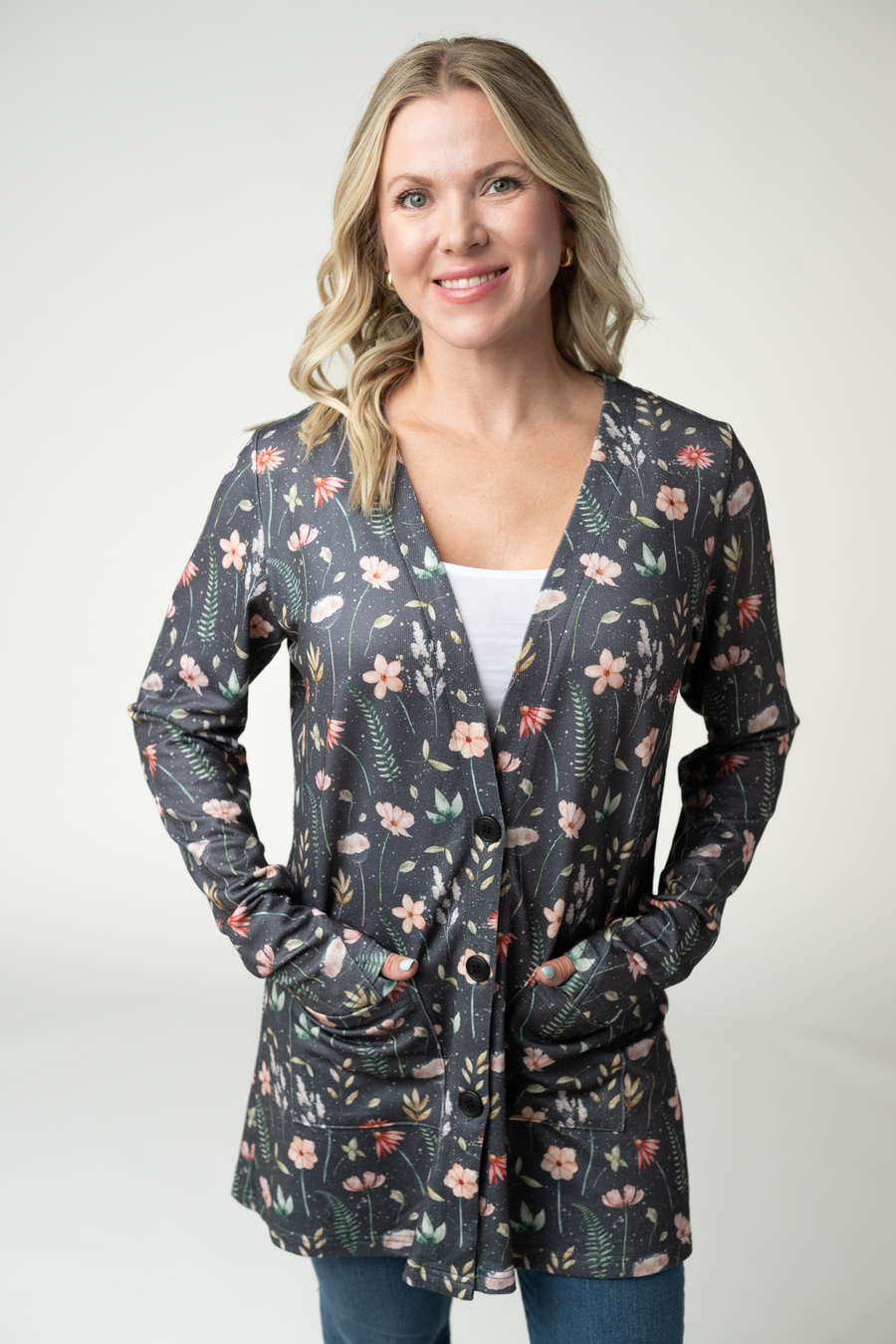 WAREHOUSE ONLY Cori Cardigan - Wildflower Meadow