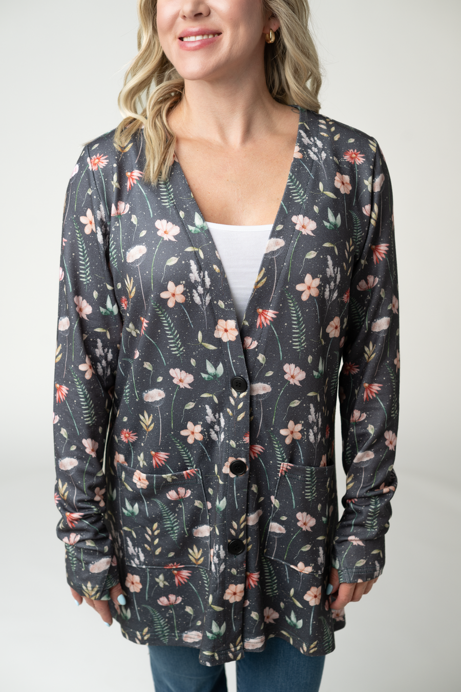WAREHOUSE ONLY Cori Cardigan - Wildflower Meadow