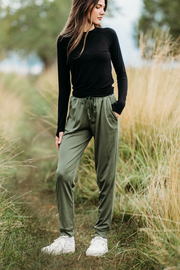 WAREHOUSE ONLY Cloud Joggers - Olive