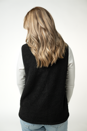 WAREHOUSE ONLY Sherpa Vest - Black