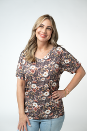 WAREHOUSE ONLY Chloe Cozy Top - Blushwood Floral