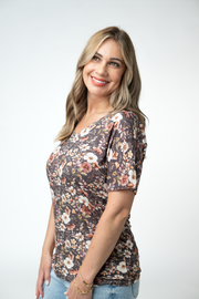 WAREHOUSE ONLY Chloe Cozy Top - Blushwood Floral