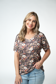 WAREHOUSE ONLY Chloe Cozy Top - Blushwood Floral