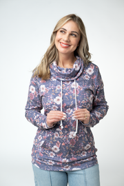 WAREHOUSE ONLY Classic Funnel Neck - Blushwood Floral