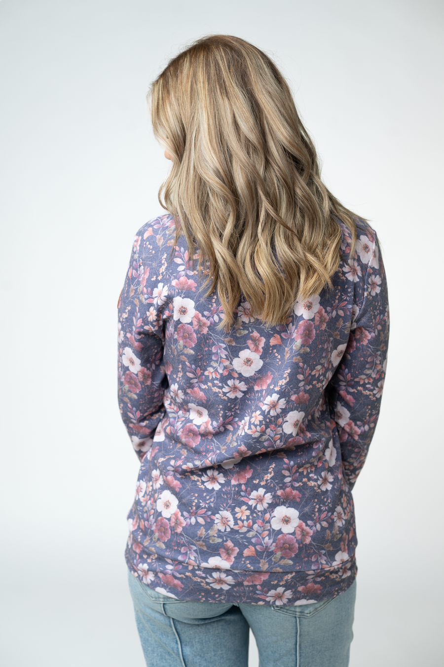 WAREHOUSE ONLY Classic Funnel Neck - Blushwood Floral