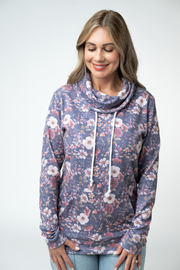WAREHOUSE ONLY Classic Funnel Neck - Blushwood Floral