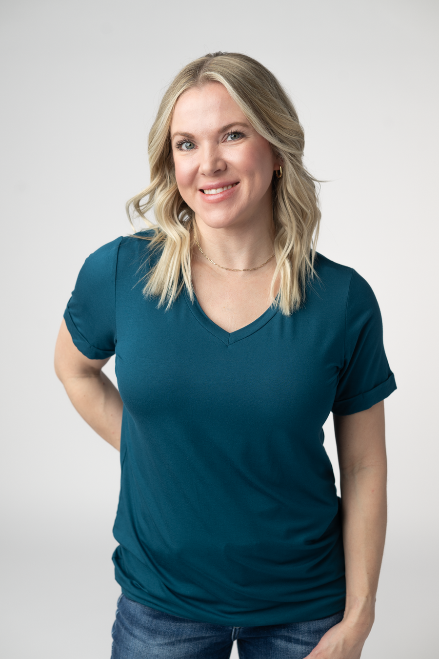 WAREHOUSE ONLY Sophie Top - Teal