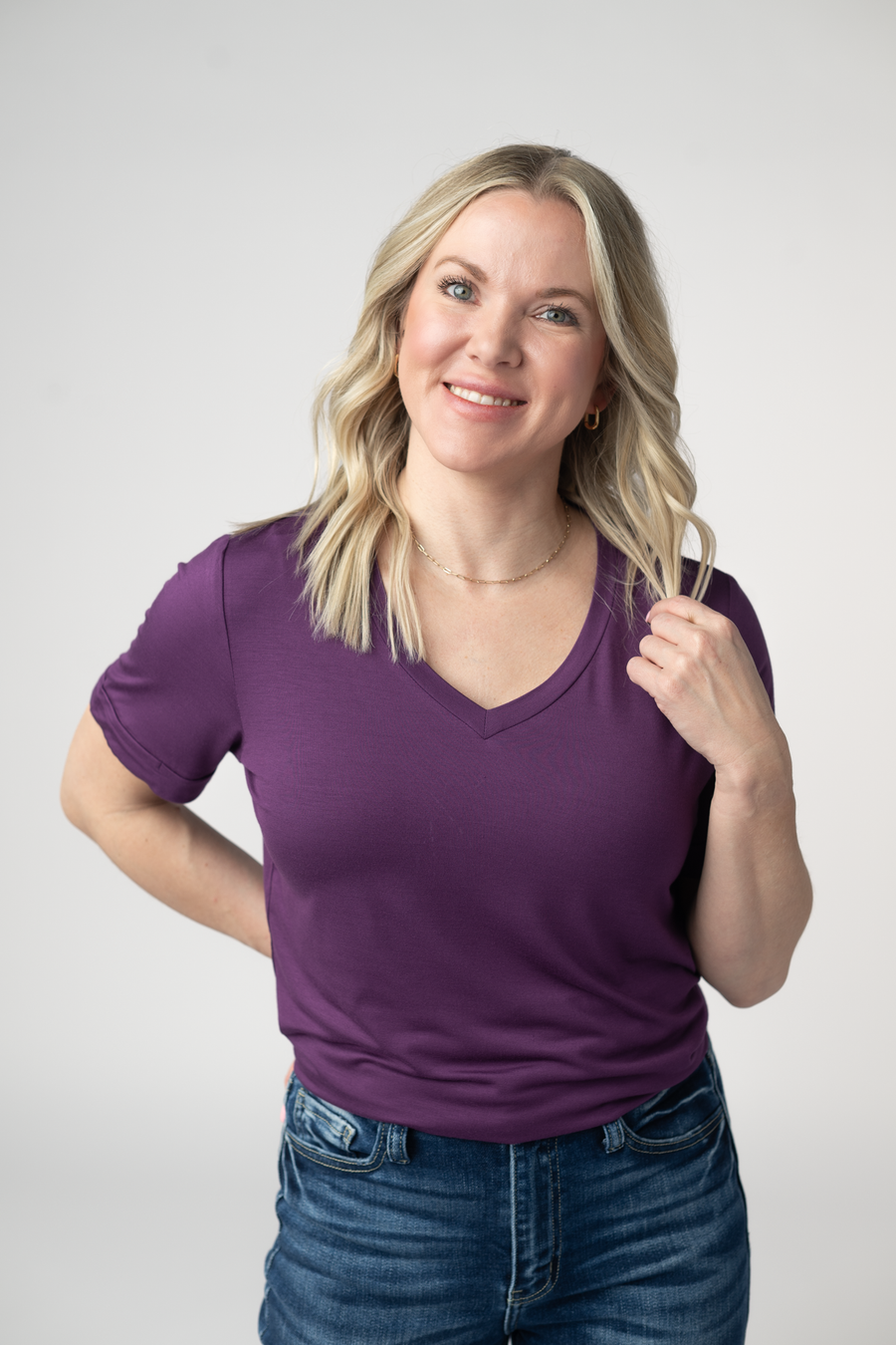 WAREHOUSE ONLY Sophie Top - Purple