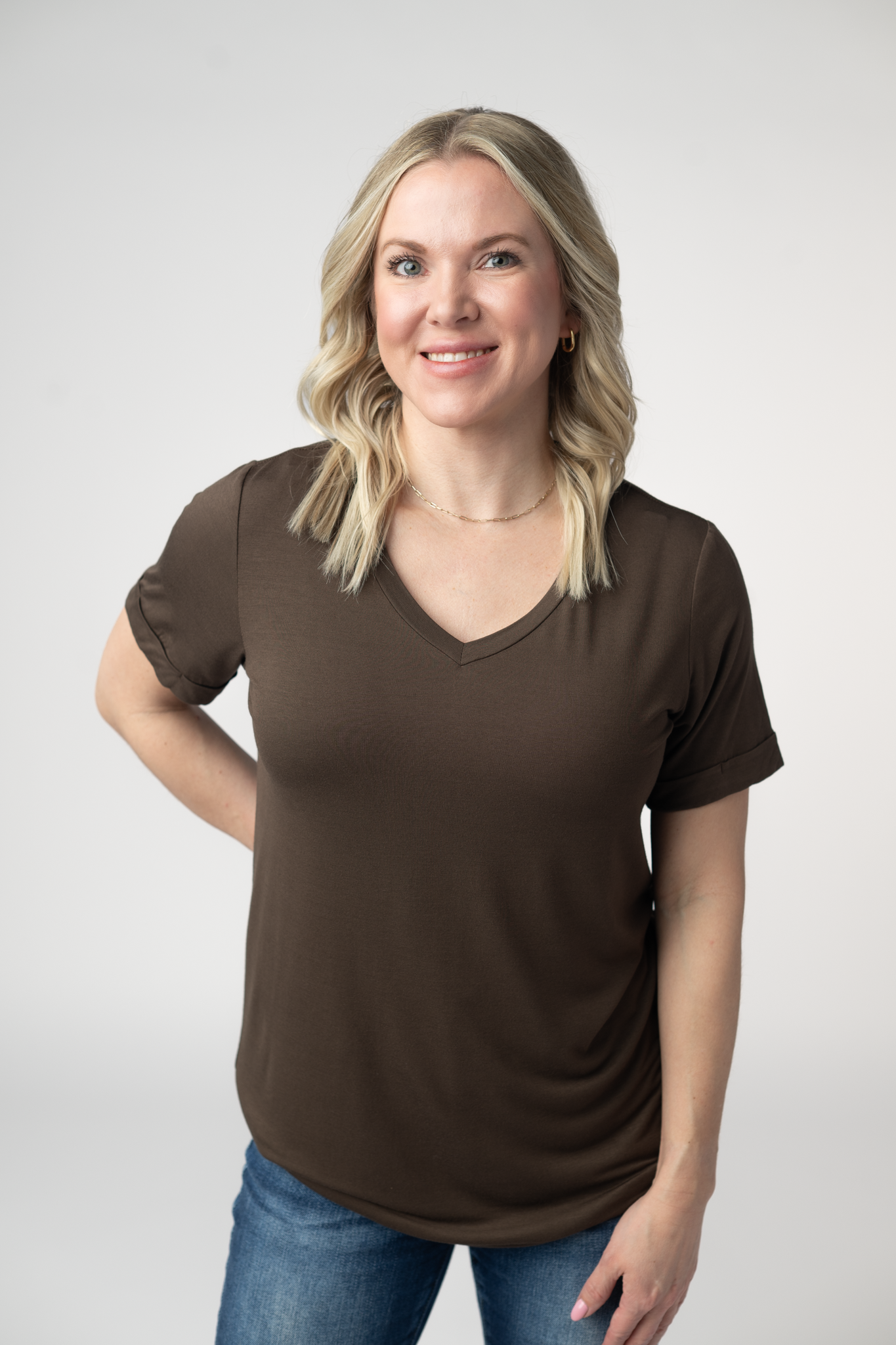 WAREHOUSE ONLY Sophie Top - Brown