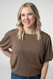 WAREHOUSE ONLY Katie Cozy Top - Mocha