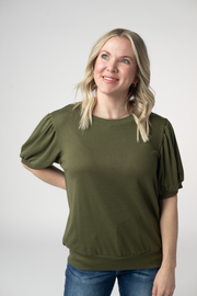 WAREHOUSE ONLY Katie Cozy Top - Olive