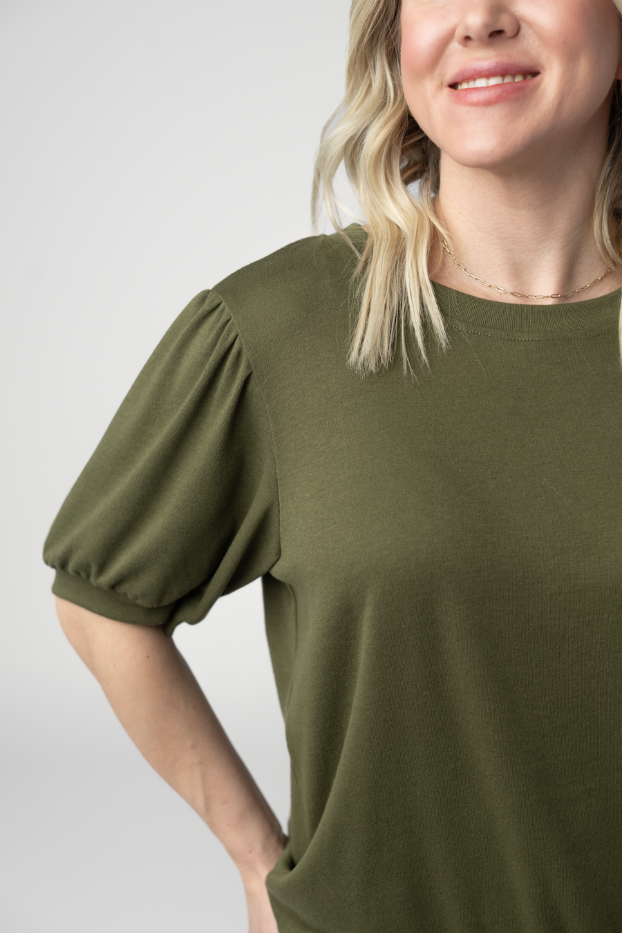 WAREHOUSE ONLY Katie Cozy Top - Olive
