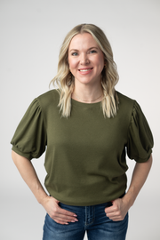 WAREHOUSE ONLY Katie Cozy Top - Olive