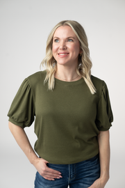 WAREHOUSE ONLY Katie Cozy Top - Olive