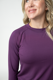 WAREHOUSE ONLY Blair Long Sleeve Top - Purple