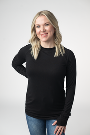WAREHOUSE ONLY Blair Long Sleeve Top - Black