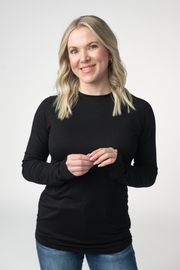 WAREHOUSE ONLY Blair Long Sleeve Top - Black