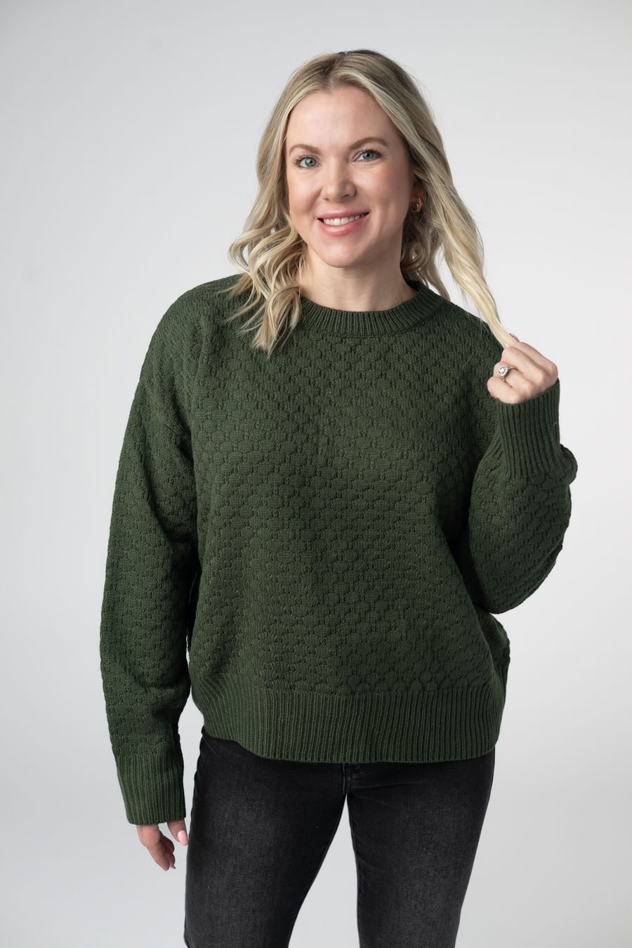 WAREHOUSE ONLY Gianna Pullover Sweater - Olive