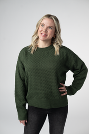 WAREHOUSE ONLY Gianna Pullover Sweater - Olive