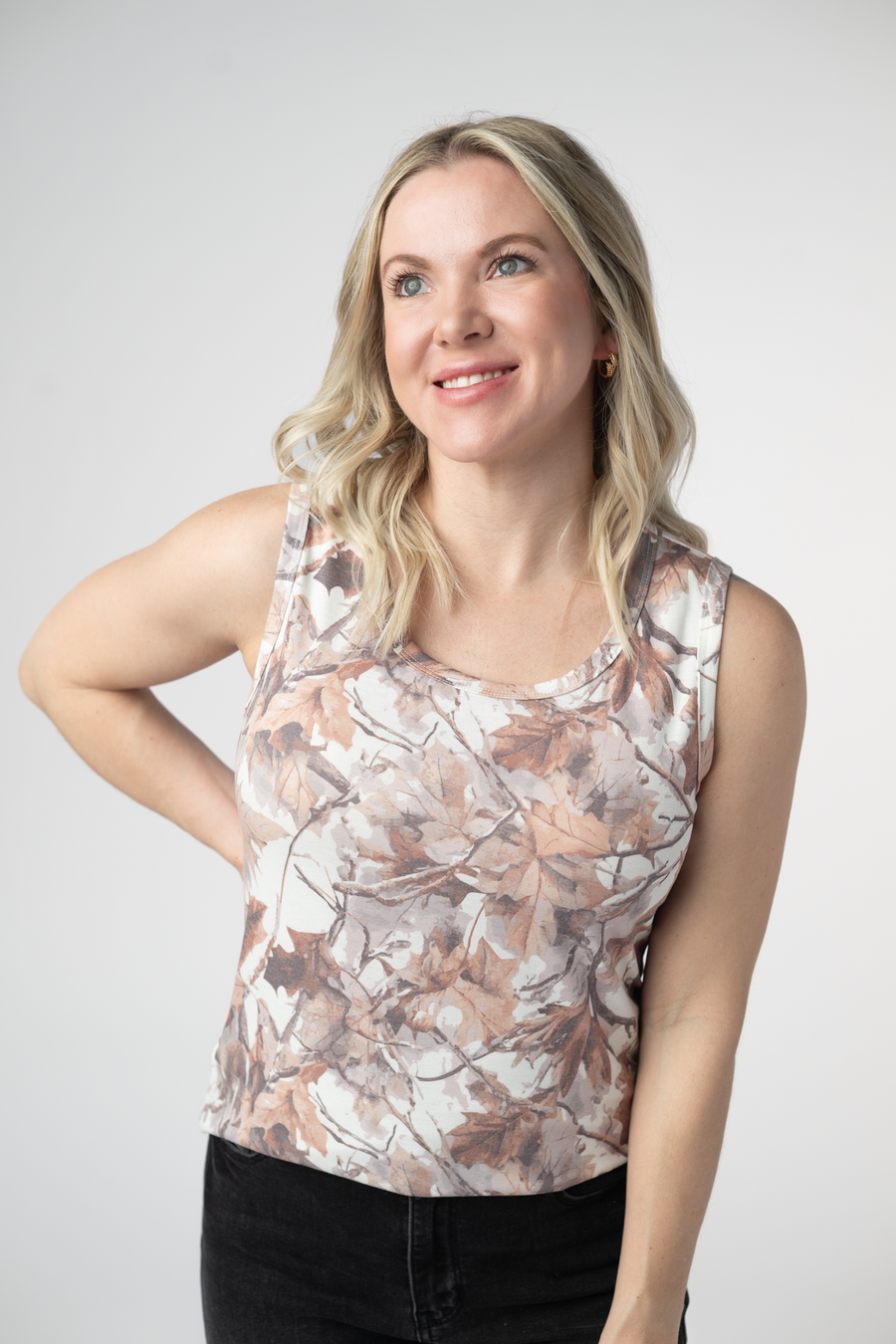 WAREHOUSE ONLY Ava Tank - Woodsy Camo