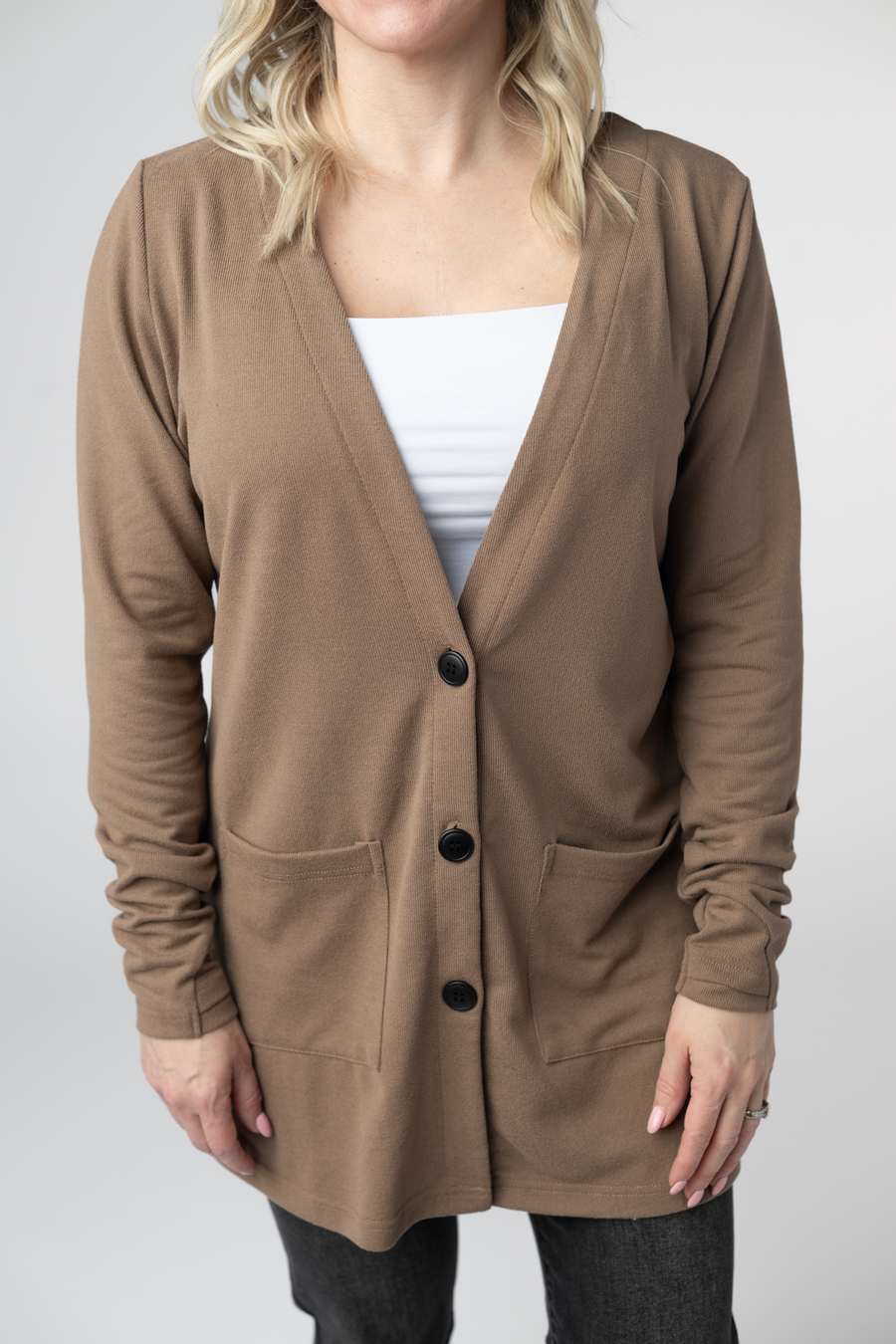 WAREHOUSE ONLY Cori Cardigan - Mocha