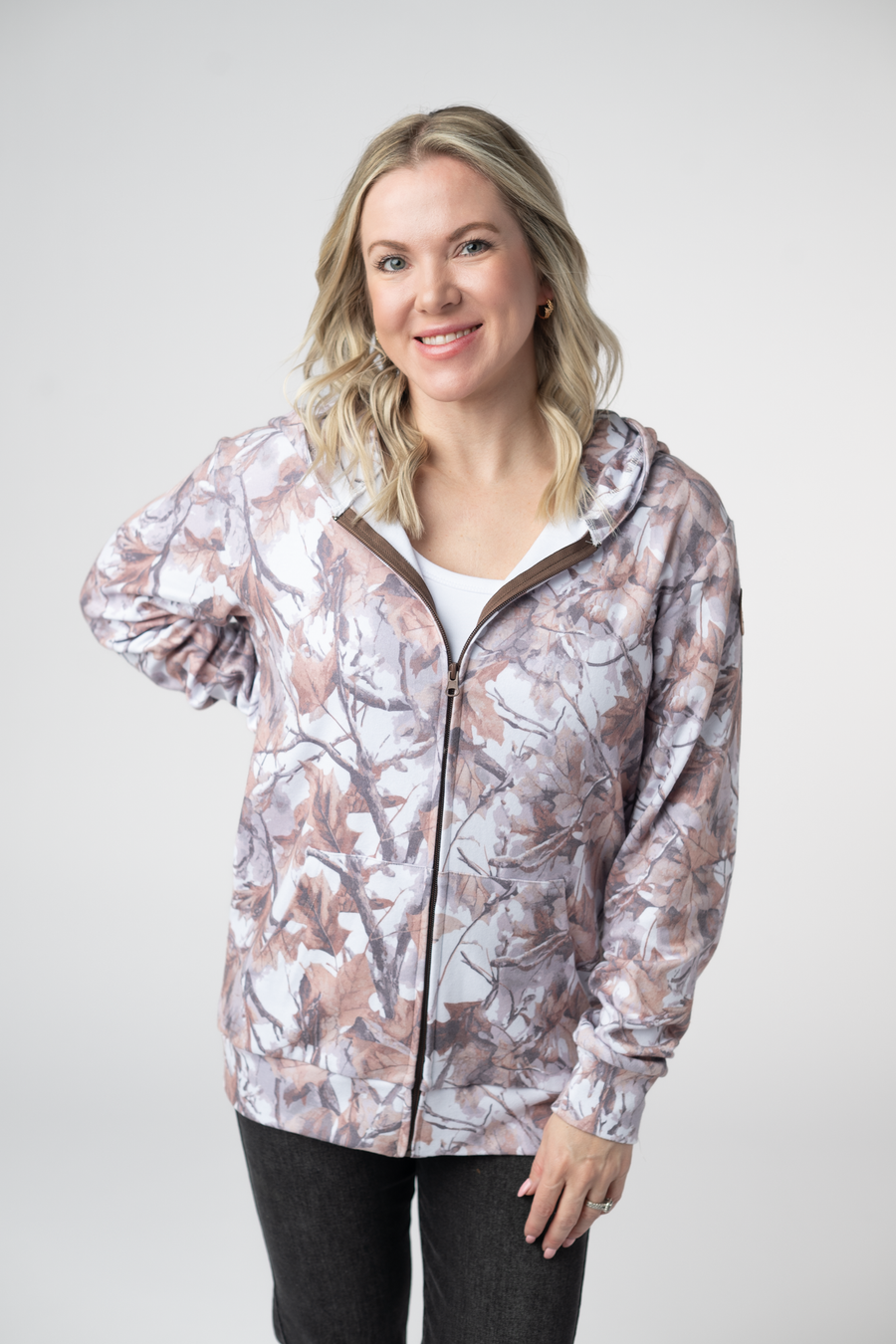 WAREHOUSE ONLY Fullzip Hoodie - Woodsy Camo