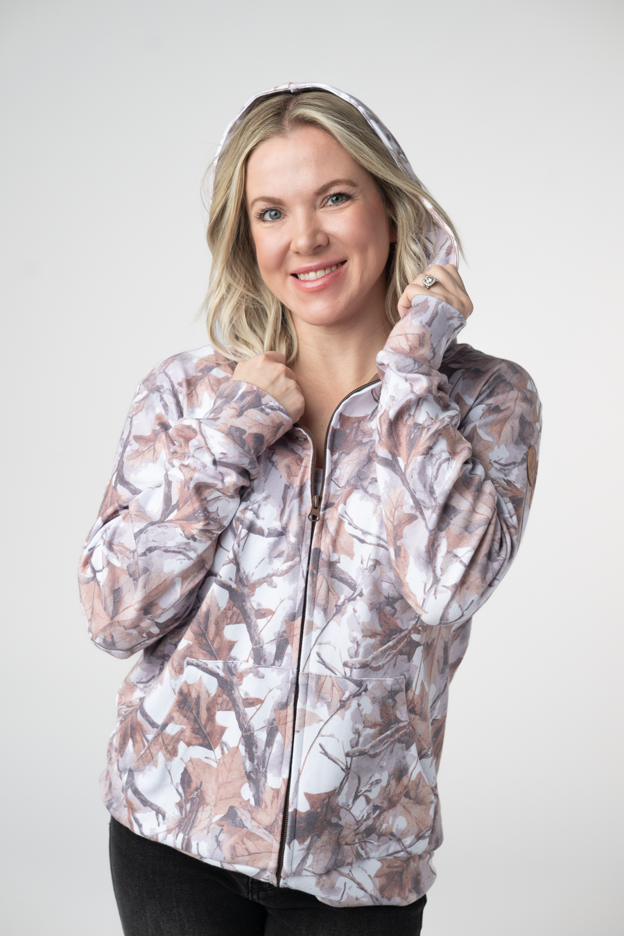 WAREHOUSE ONLY Fullzip Hoodie - Woodsy Camo