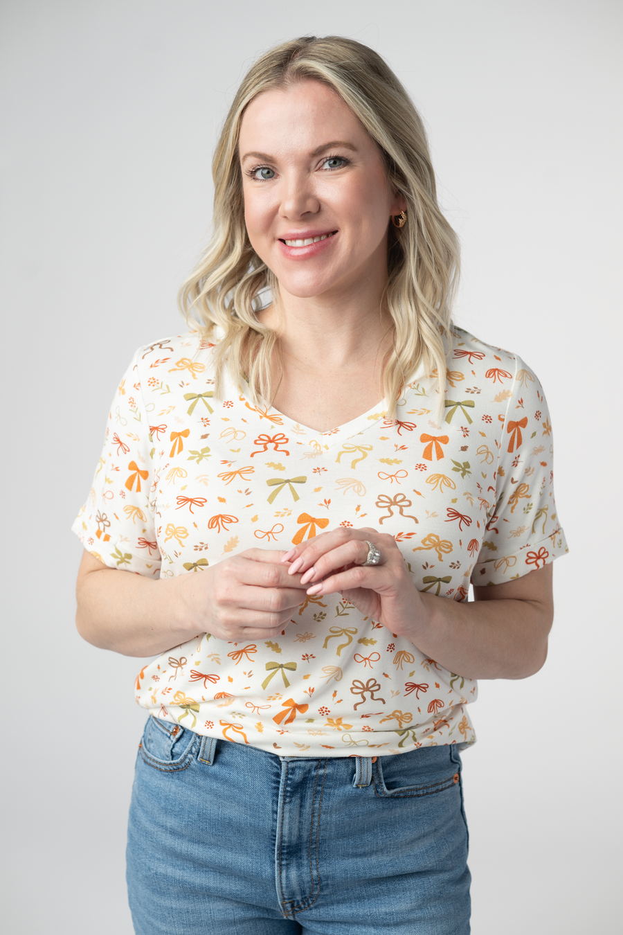 WAREHOUSE ONLY Sophie Top - Harvest Bows