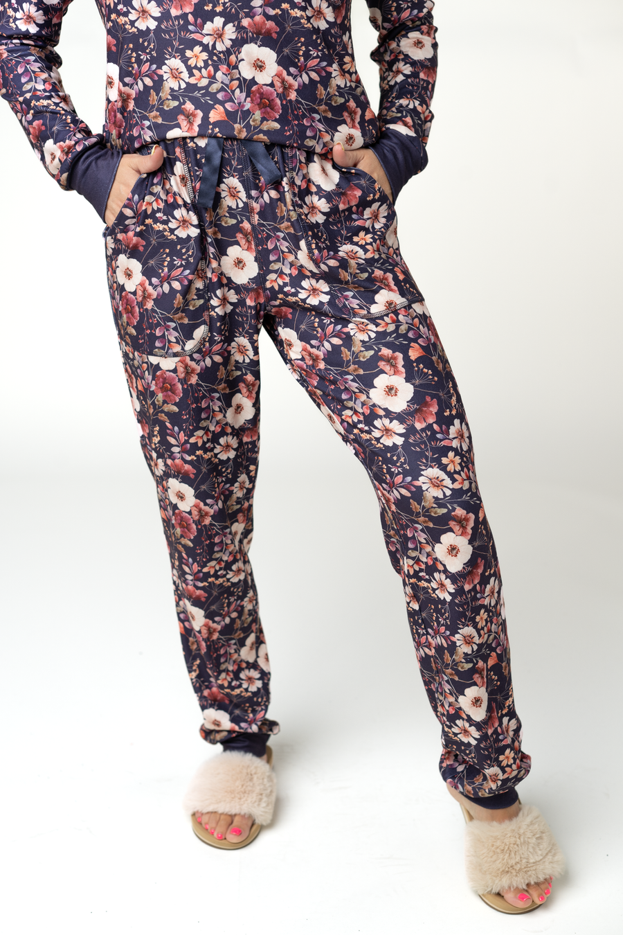 WAREHOUSE ONLY Cozy Pajama Set - Blushwood Floral