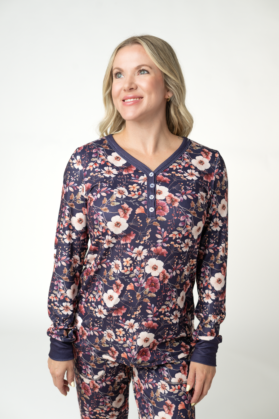WAREHOUSE ONLY Cozy Pajama Set - Blushwood Floral