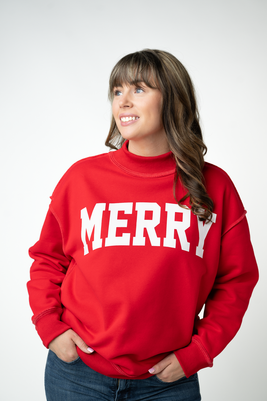 WAREHOUSE ONLY Piper Reversible Sweatshirt - MERRY
