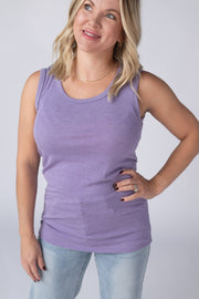WAREHOUSE Ava Tank - Heathered Lavender