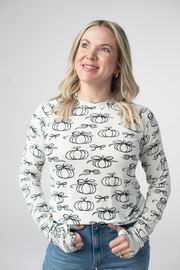 WAREHOUSE ONLY Blair Long Sleeve Top - Classic Pumpkins