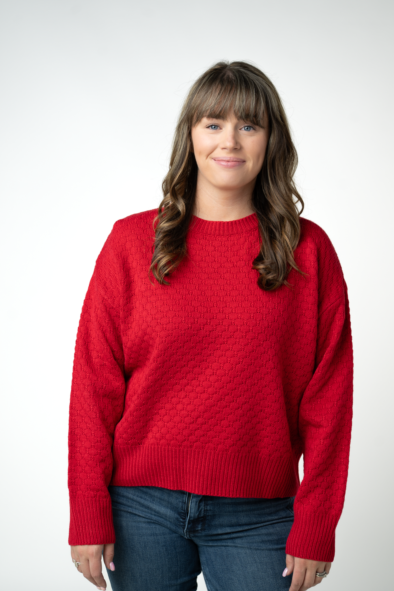 WAREHOUSE ONLY Gianna Pullover Sweater - Red