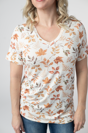 WAREHOUSE ONLY Sophie Top - Autumn Leaves