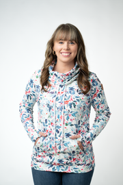 WAREHOUSE ONLY Soft Funnel Neck - Winter Berry