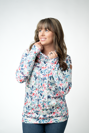 WAREHOUSE ONLY Soft Funnel Neck - Winter Berry