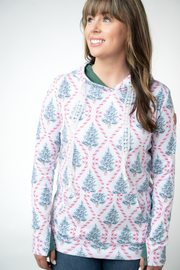 WAREHOUSE ONLY Hailey Pullover Hoodie - Candy Cane Lane