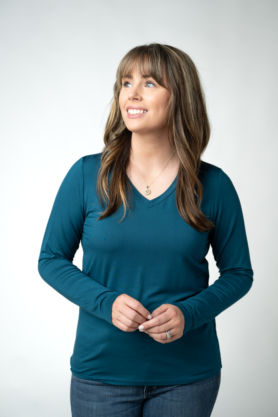 WAREHOUSE ONLY Larissa Long Sleeve - Teal