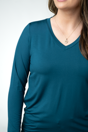WAREHOUSE ONLY Larissa Long Sleeve - Teal