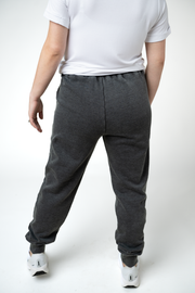 WAREHOUSE ONLY Vintage Wash Joggers - Black